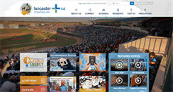 Desktop Screenshot of cityoflancasterca.org