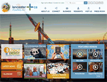 Tablet Screenshot of cityoflancasterca.org